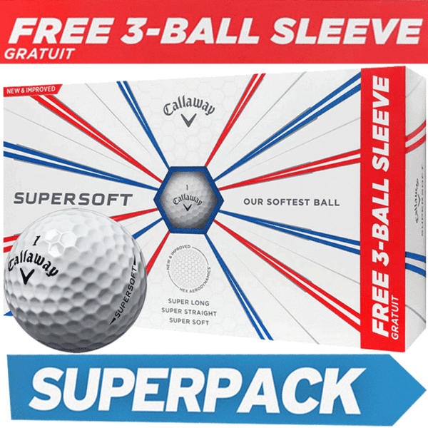 Callaway Supersoft Golf Balls, 15 Pack White for sale online eBay