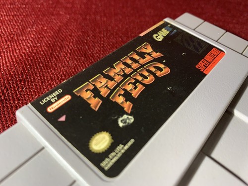 Juego FAMILY FEUD (1993) Super Nintendo SNES PROBADO - Imagen 7 de 7