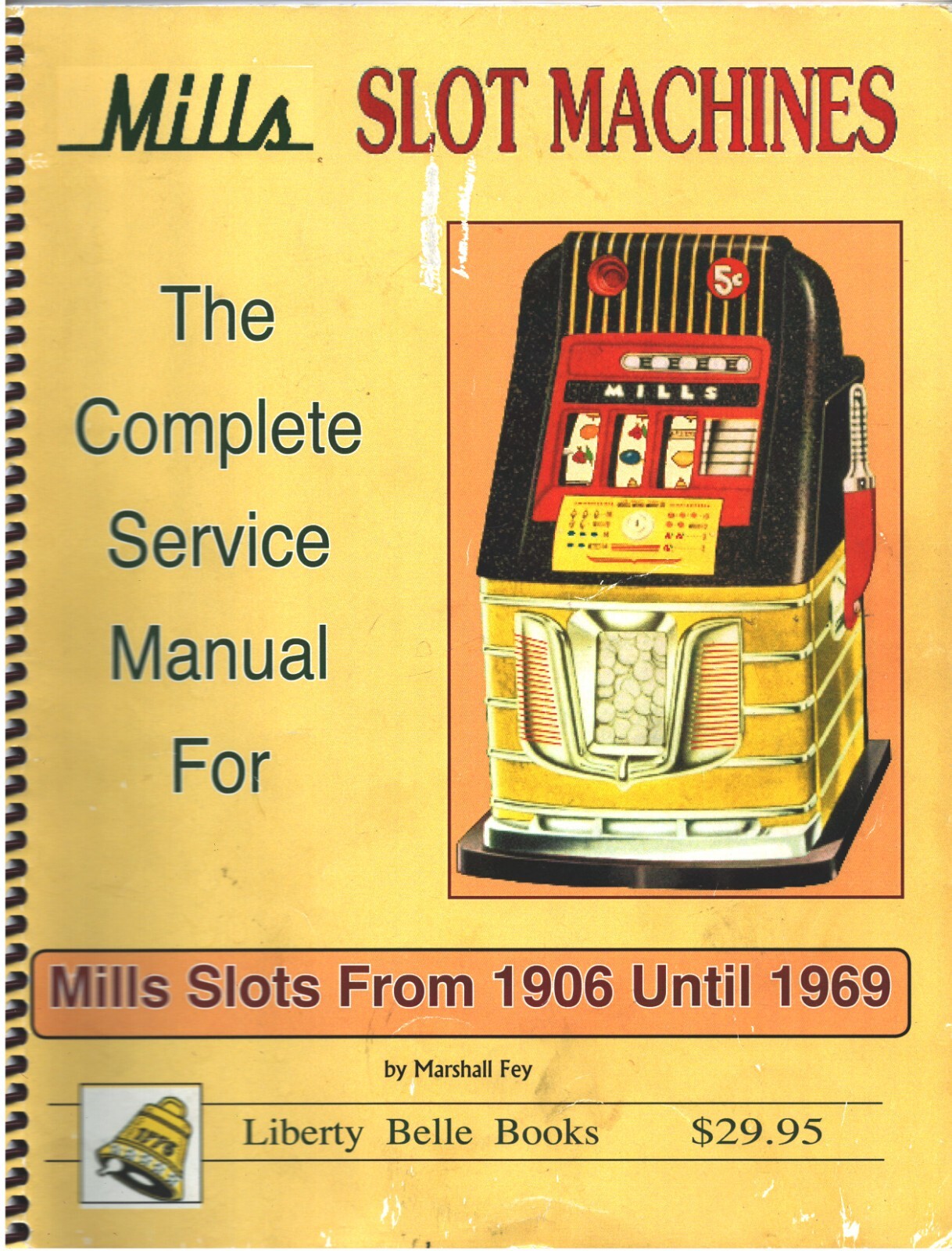 Mills Slot Machine Repair Manual eBay