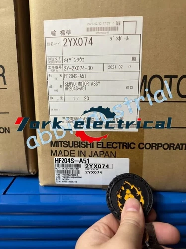 New MITSUBISHI HF-204S-A51 AC Servo Motor - Picture 4 of 6