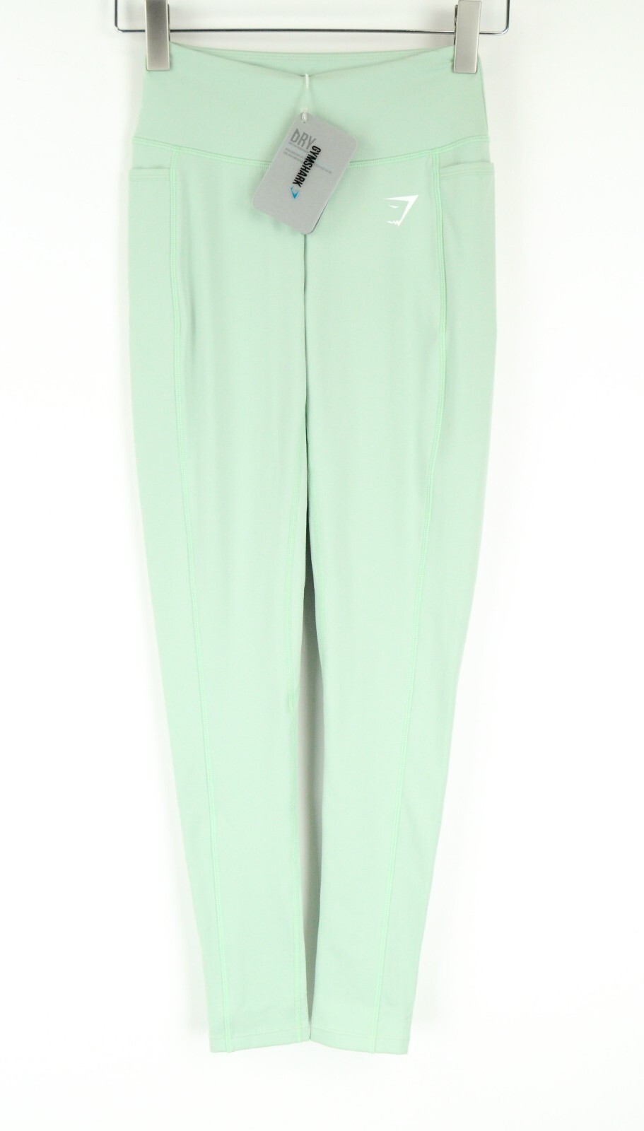 Gymshark Mujer Leggings XS Pistacho Verde Dreamy Pantalones Elásticos I