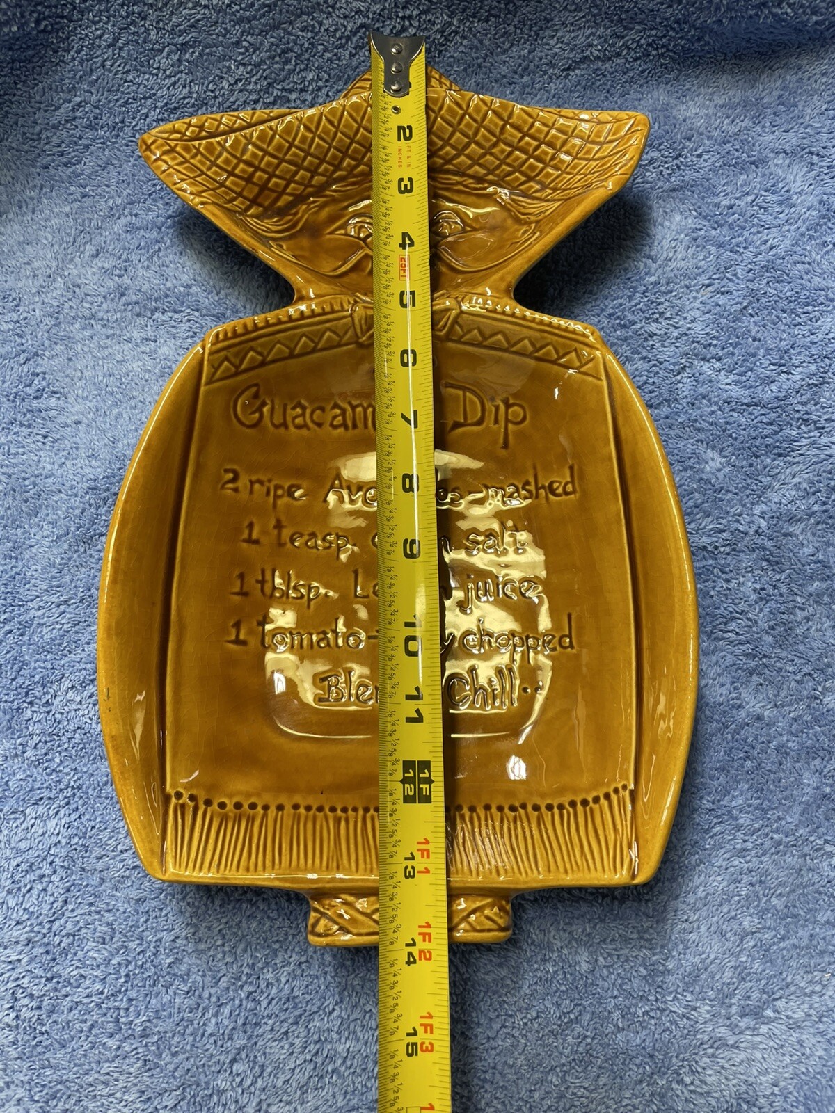 VTG MCM Ceramic Caballero Chip and Dip Server