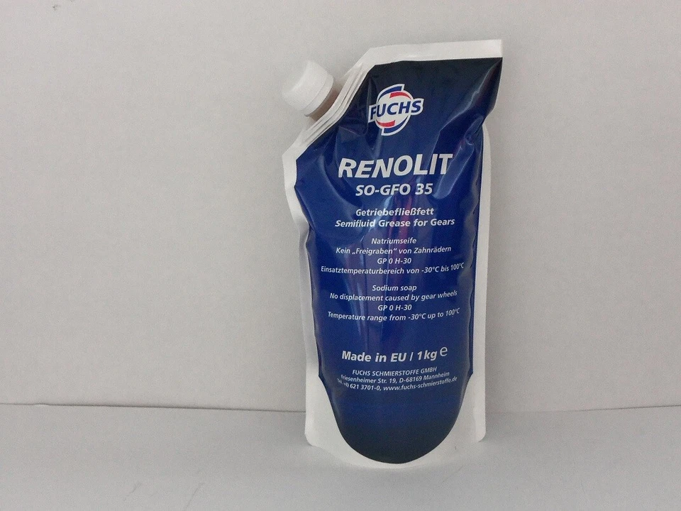 10,50€/kg Fuchs Renolit Getriebefließfett GFO 35 5 x 1 kg