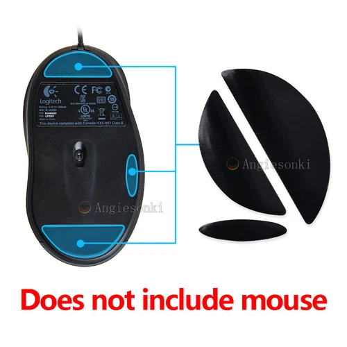 Laser Computer Gaming Mouse Feet/Skates for Logitech MX518 G400s Games 