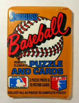 1987 Donruss Baseball Cards, 1 Unopened Sealed Wax PACK From Wax