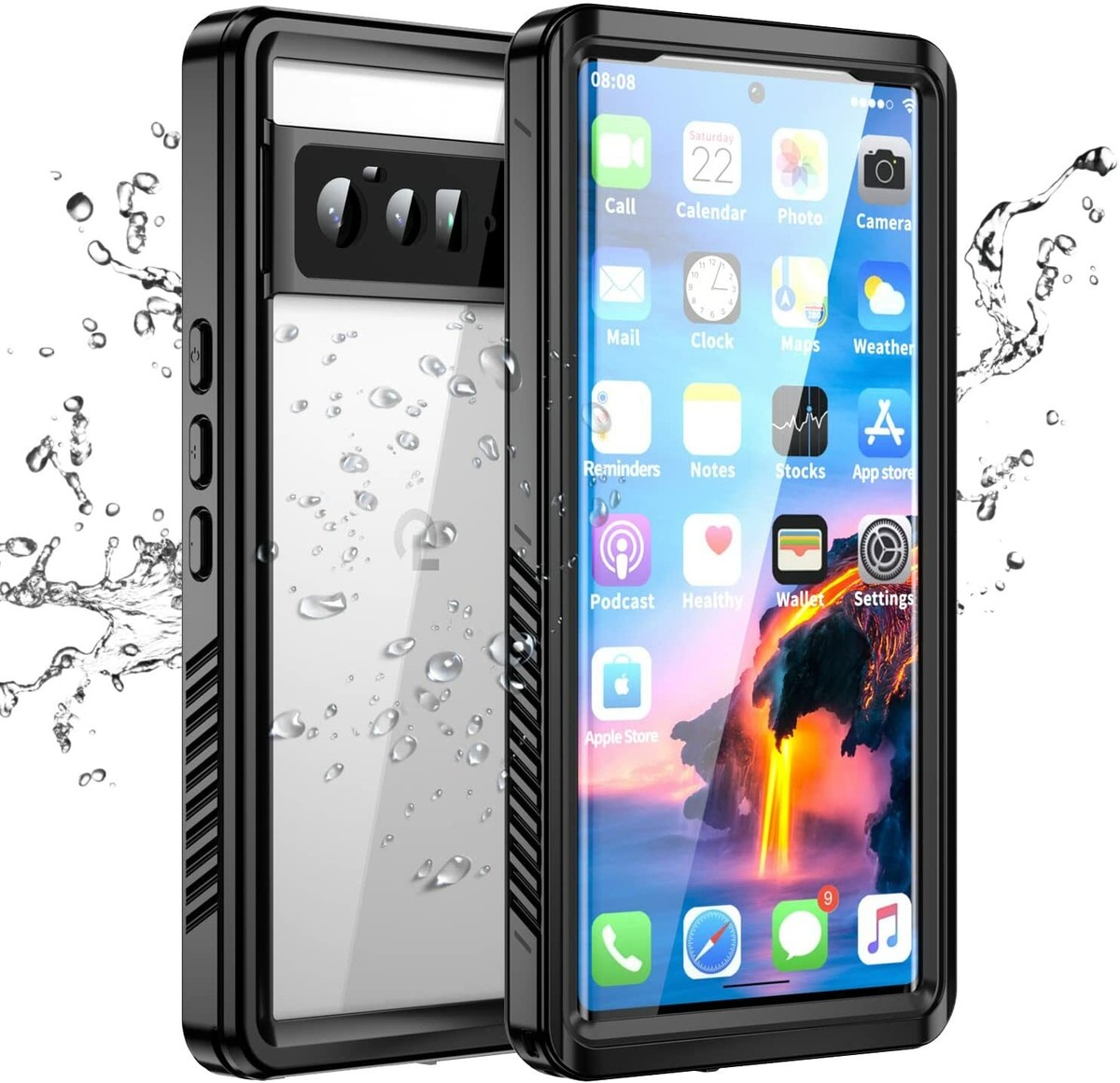 kwmobile Cover per Google Pixel 6 Pro Custodia - Back Case per