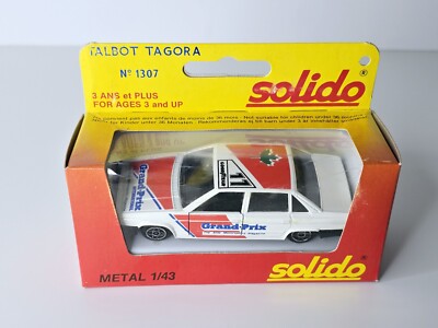 Solido - Talbot Tagora - Grand Prix #1307 - 1:43 Diecast
