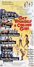 GET YOURSELF A COLLEGE GIRL Movie POSTER 14x36 Insert Mary Ann Mobley Joan