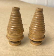 A  Pair of 3 Inch Wooden  Spools, Bobbins