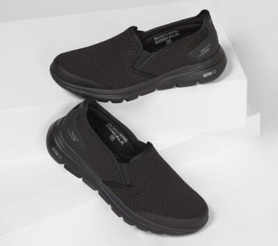 Skechers Herren Gowalk 5 Apprize Ultra Go Max Laufen / Wanderschuhe Schwarz