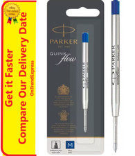 BLUE Parker Ballpoint Pen Refill Medium 1.0 mm Factory Sealed Pack