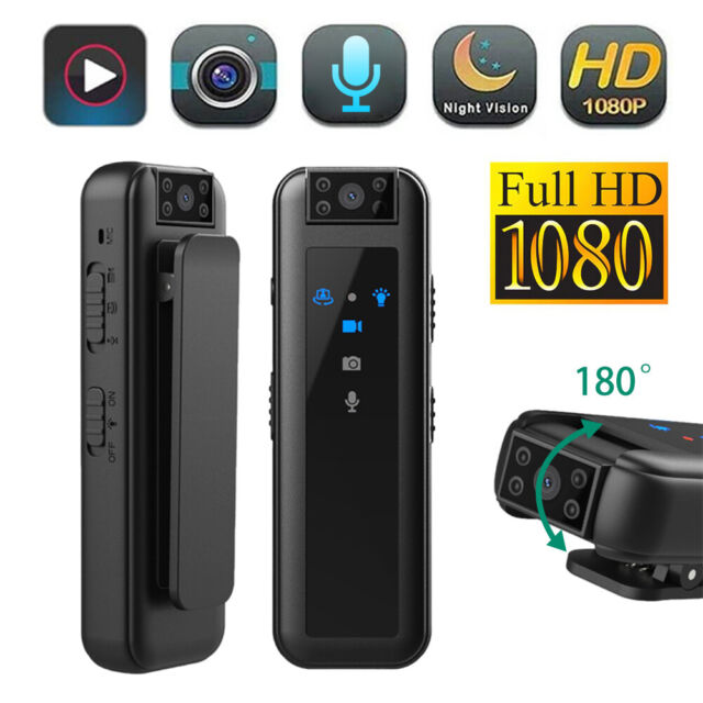 Mini HD 4K 1080P Camera Camcorder Video Recorder DV DVR Button Cam Night Vision
