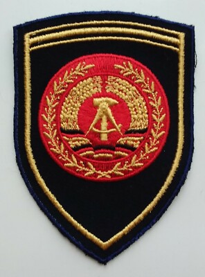 EAST GERMAN NAVY PATCH DDR NVA Badge Service Uniform Volksmarine Officer GDR