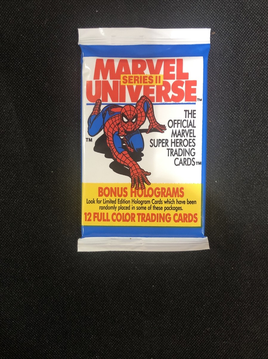 1991 IMPEL Marvel Universe Series 2 RARE (1) Pack Sealed From Box