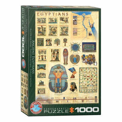 Eurographics Puzzle Ägypter der Antike, Ägypten, 1000 Teile, 68 x 48 cm