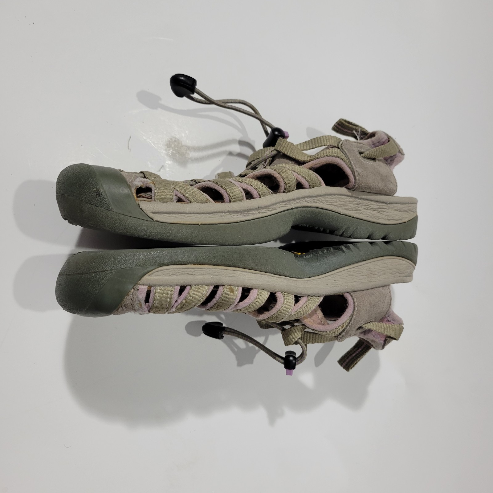 Sandali da trekking Keen Newport donna taglia 9 impermeabili pelle marrone e nylon