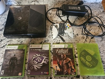 Xbox 360 E Console Bundle Tested 4 Games Dark Souls 2 Black Ops 2 Fallout