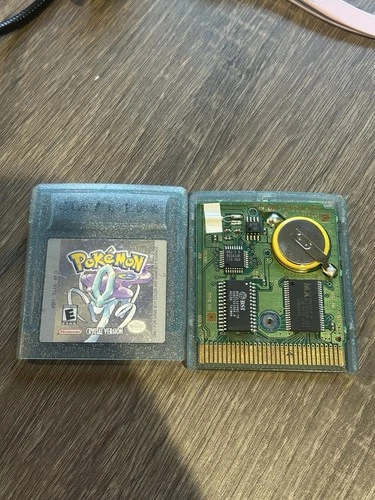 Pokemon: Crystal Version (Game Boy Color) Authentic Tested *NEW BATTERY