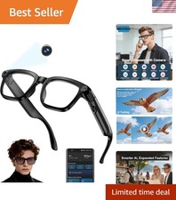 Revolutionary AI Smart Glasses - Object Recognition & Video Recording Function
