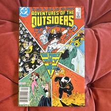 DC Comics Adventures of the Outsiders #41 The Outsider 1987 Breaking the Bank B…