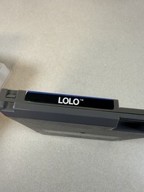 Adventures of Lolo Nintendo Entertainment System (NES) Game rental case