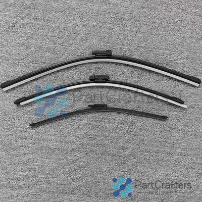 Front+Rear Glass Wind Shield Wipers Blades For 2017-2021 Range Rover L405