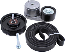 Belt Tensioner and Serpentine Belt Idler Pulley for Ram 2500 3500 5.9 6.7 2003-2