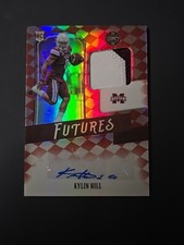 2021 Panini Legacy - Futures Patch Autographs Kylin Hill  /100 (AU, MEM, RC)