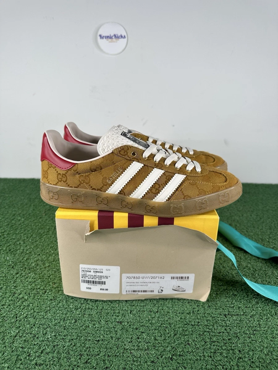 adidas Gucci x Gazelle GG Monogram for Sale | Authenticity