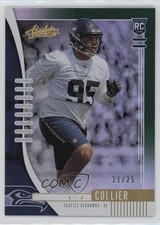 2019 Panini Absolute Rookie Green Spectrum 21/25 LJ Collier #188 0t02