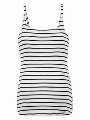 Bellybutton Maternity Damen Stilltop, gestreift, Marineblau