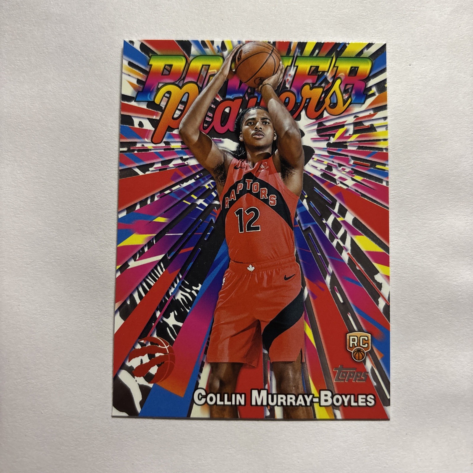 2025-26 Topps NBA Power Players Collin Murray-Boyles #PP-19