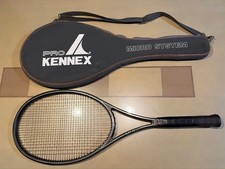 ProKennex Black Ace Micro MS-5 Vintage Wooden Racket with Case Used