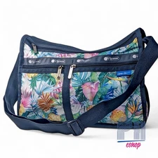 LeSportSac Hawaii Exclusive Quinn Crossbody Bag ULUWEHI Lauren Roth NWT 10"x13"