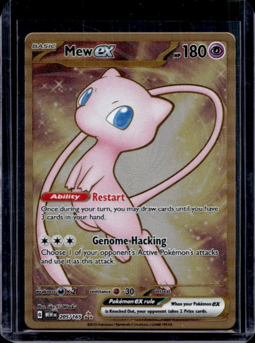 Mew Ex 205/165 Sv2a: Pokemon Card 151 for sale | eBay