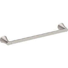 1 -Moen Mikah 18 In. Brushed Nickel Bathroom Towel Bar Y0718BN