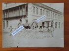 CHINA antique photo 1901 PEKING cannon Voyron Barracks France Boxer Rebellion