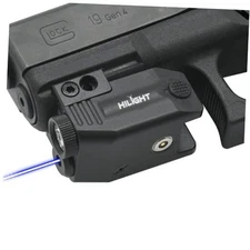  - Tactical PS5B - 400 Lumens Strobe Flashlight & Single () Laser - Blue