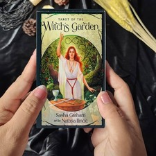 Witch Garden Magic Oracle Casual English Divination Tarot Card 78