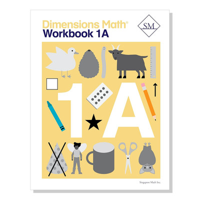 Dimensions Math Workbook 1A | Singapore Math Inc. [Paperback]