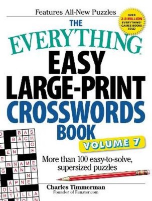 Charles Timmerm The Everything Easy Large-Print Crosswords Book, V (Taschenbuch)