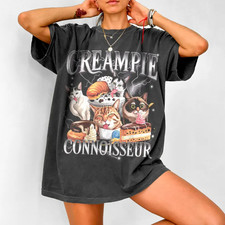 Creampie Connoisseur T-shirt: Funny Adult Humor