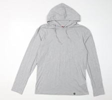 Womens UK M Regular Joe Browns Grey Pullover Hoodie