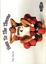 1997-98 FLEER ULTRA HEIR TO THE THRONE RC INSERT #2 TONY BATTIE NUGGETS