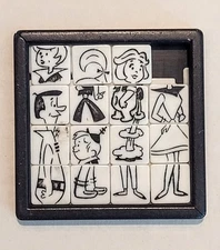 1960s Vtg The Jetsons Sliding Squares Puzzle Roalex RARE Hanna-Barbera Sitcom