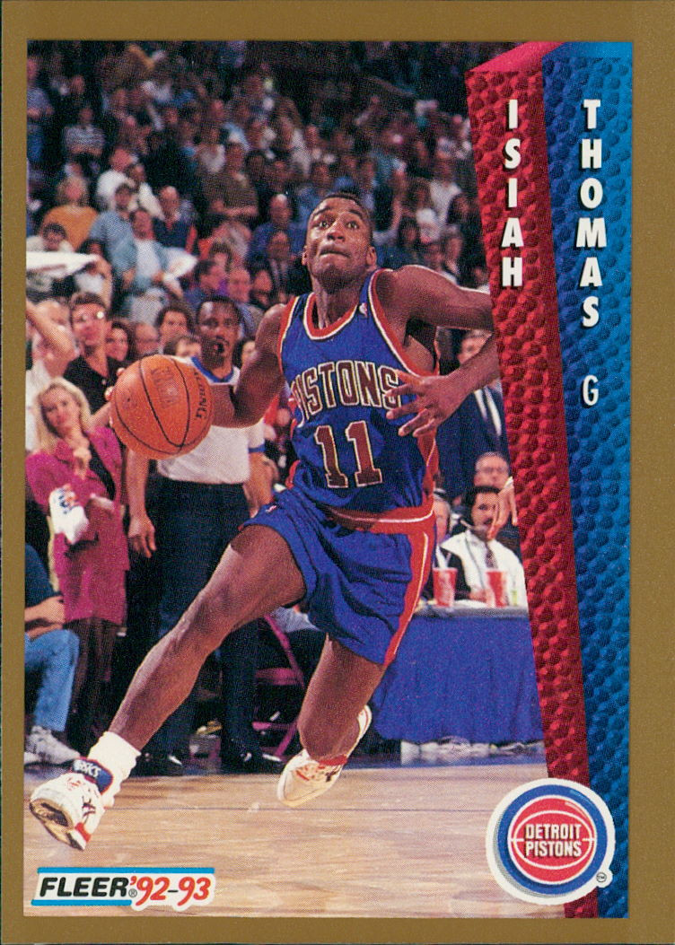 1992-93 Fleer - Isiah Thomas #69