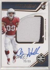 2019 Panini Limited Bronze Spotlight 22/23 Andy Isabella #161 Patch Auto 00jz