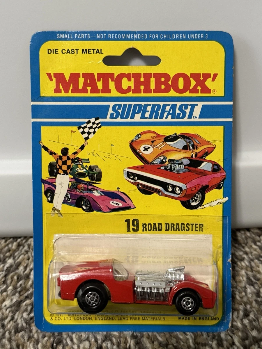 1970 Matchbox Superfast Vintage Manufacture Diecast Cars, Trucks