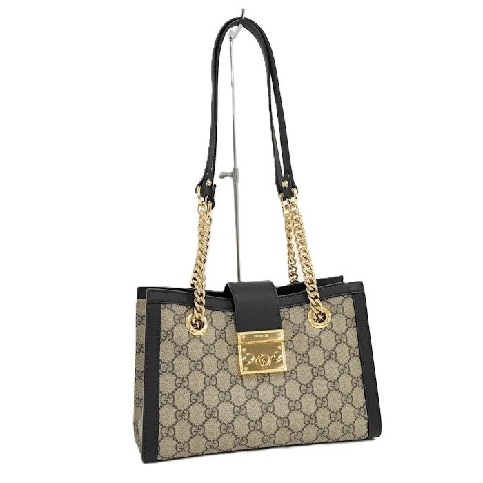 Sac bandoulière GUCCI 2 voies GG chaîne suprême revêtement PVC 498156 263314