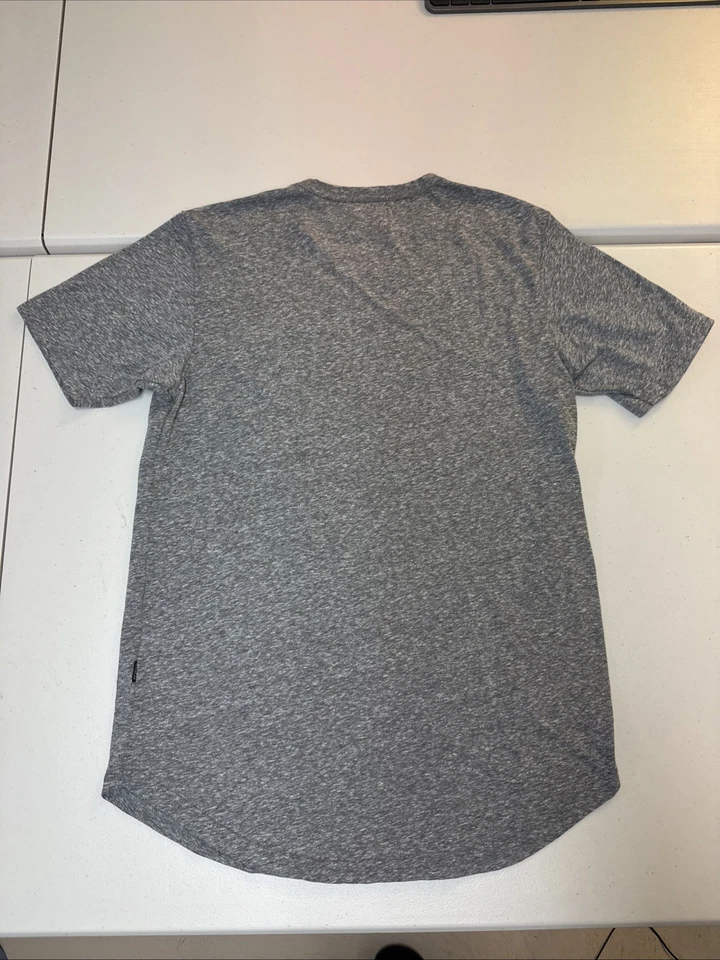 Camiseta GOODLIFE Tri-Mezcla Vieira Crew Gris Jaspeado Talla L Foto 3 de 4